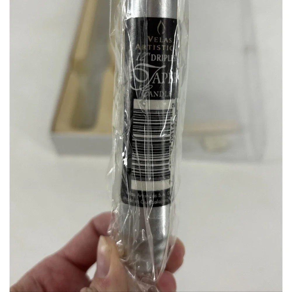 Dept‎ 56 Tapered Candles Vintage Silver 12